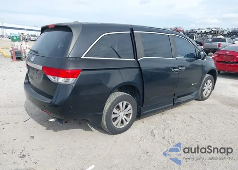 2014 Honda Odyssey Ex-L z USA, uszkodzony, nr VIN 5FNRL5H65EB016515